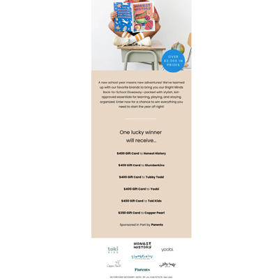 Win Bright Minds Prizes