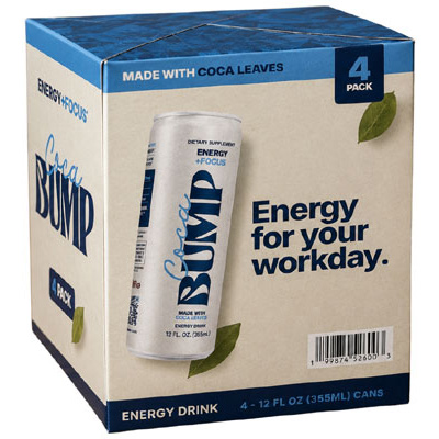Free Coca Bump Energy 4-pack