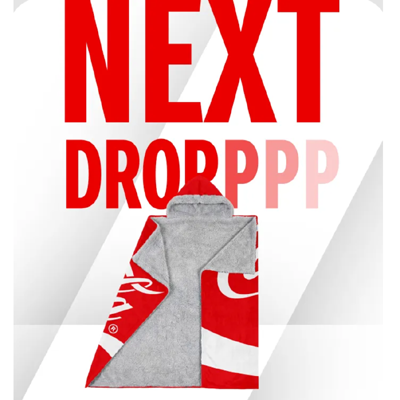 Free Coca-Cola Hooded Blanket