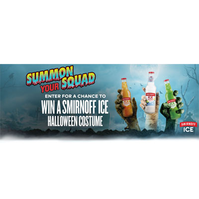 Win 1 of 100 Smirnoff Halloween Costume